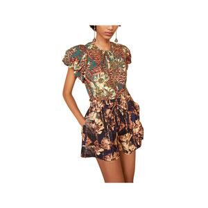 Ulla Johnson 'Iren' Brown Top Size 8